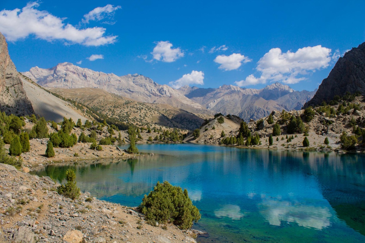 Best photo points at Seven Lakes Tajikistan